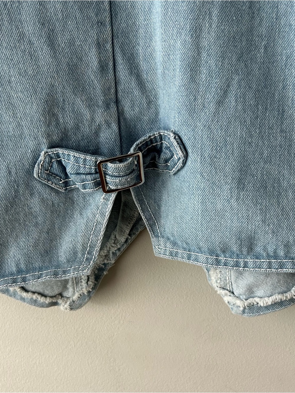 Vintage Coastal Cowgirl Western Pulse by Aero Denim Lace Jacket Blue White L - Picture 12 of 16
